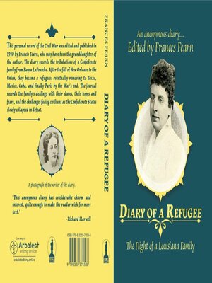 cover image of Diary of a Refugee